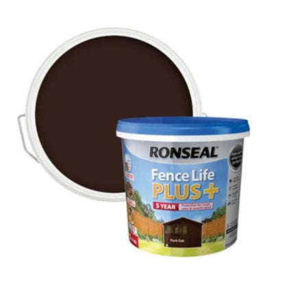 Ronseal Fence Life Plus 5 Litres - All Colours