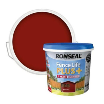 Ronseal Fence Life Plus 5 Litres - All Colours