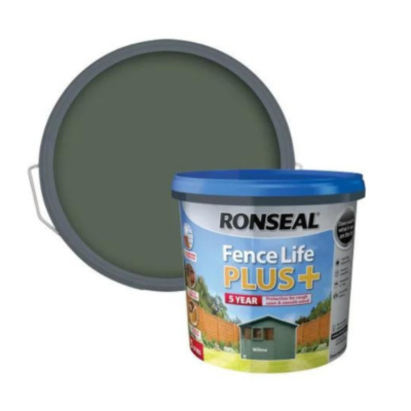 Ronseal Fence Life Plus 5 Litres - All Colours