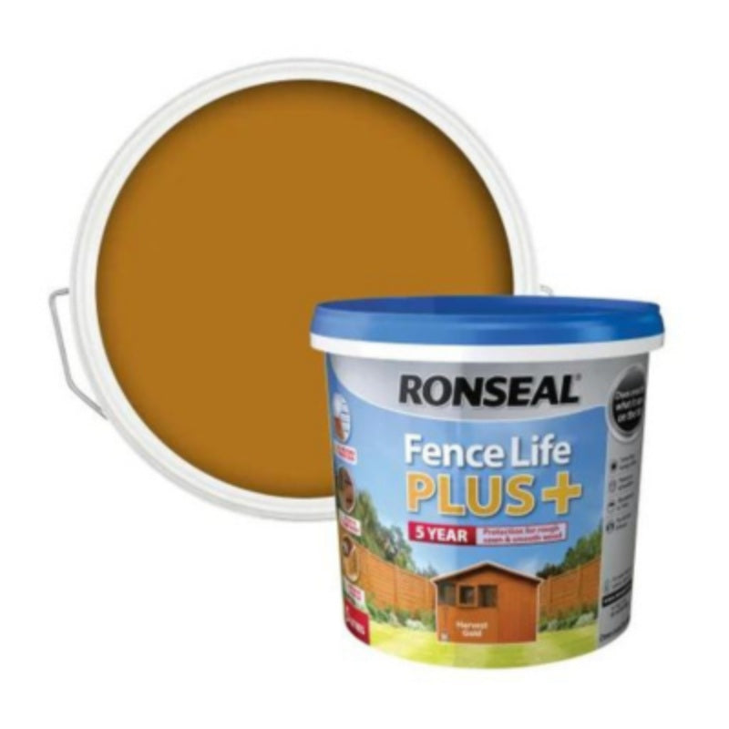 Ronseal Fence Life Plus 5 Litres - All Colours