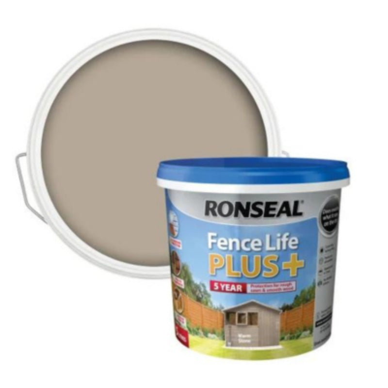 Ronseal Fence Life Plus 5 Litres - All Colours