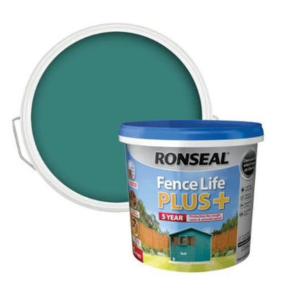 Ronseal Fence Life Plus 5 Litres - All Colours