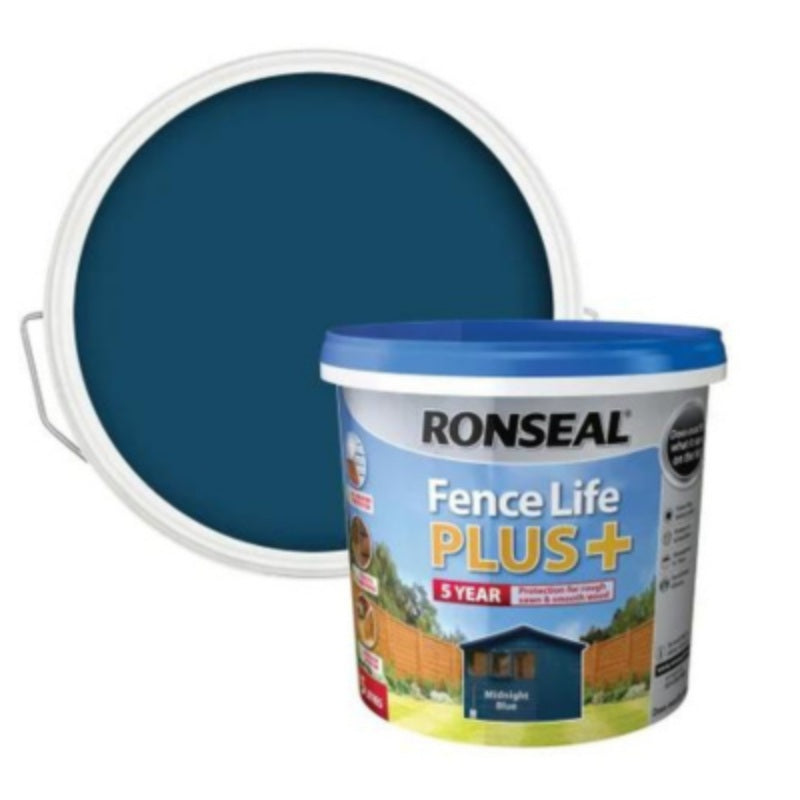 Ronseal Fence Life Plus 5 Litres - All Colours