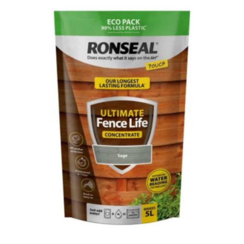 Ronseal Ultimate Fence Life Concentrate 950ml - All Colours