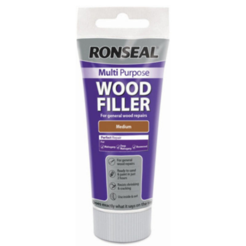 Ronseal Multipurpose Wood Filler Tube - All Colours