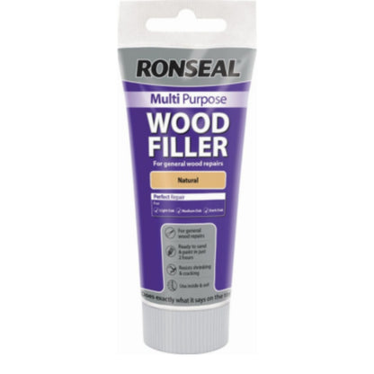 Ronseal Multipurpose Wood Filler Tube - All Colours