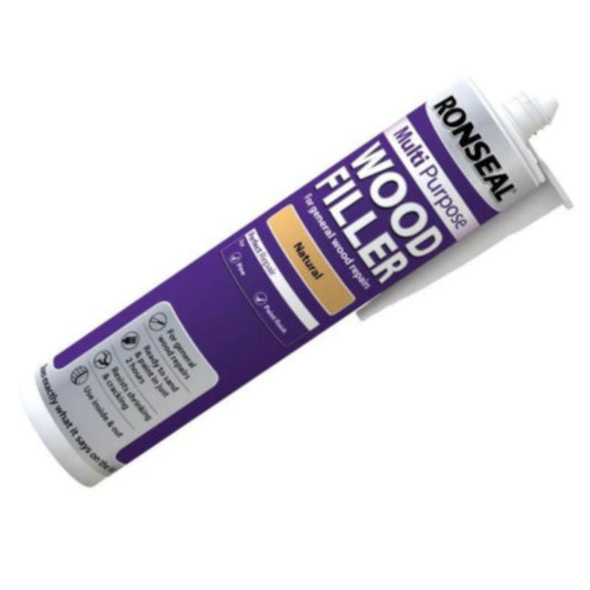 Ronseal Multipurpose Wood Filler Cartridge 310ml - All Colours