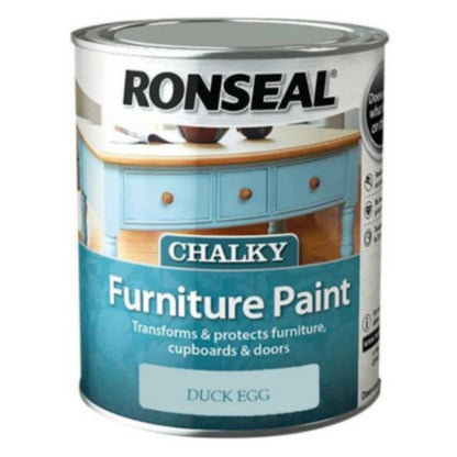 Ronseal Chalky Furniture Paint 750ml - All Colours