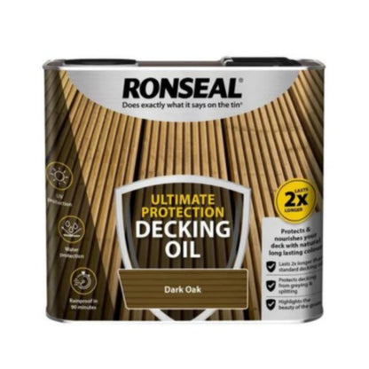 Ronseal Ultimate Protection Decking Oil - All Colours