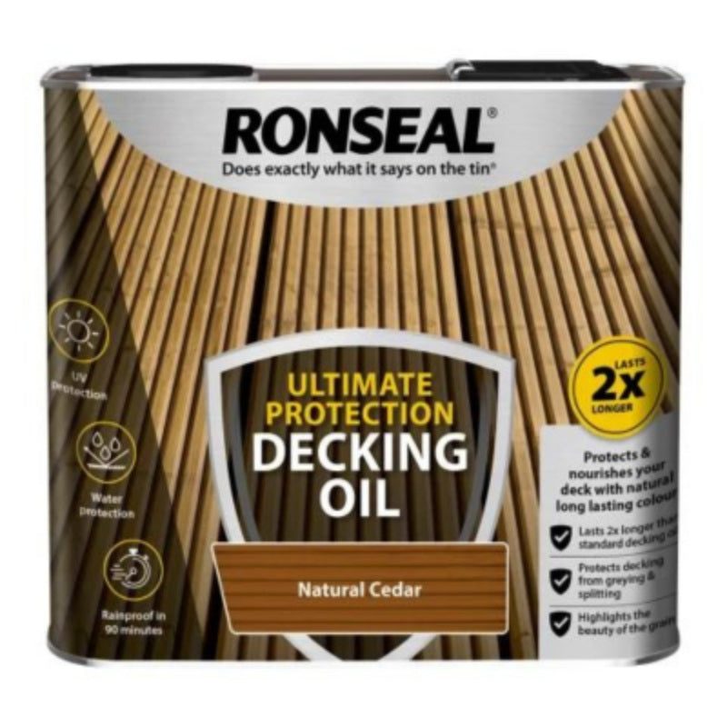 Ronseal Ultimate Protection Decking Oil - All Colours