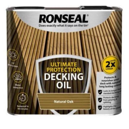 Ronseal Ultimate Protection Decking Oil - All Colours