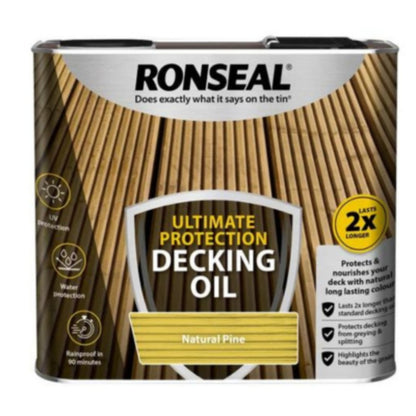 Ronseal Ultimate Protection Decking Oil - All Colours