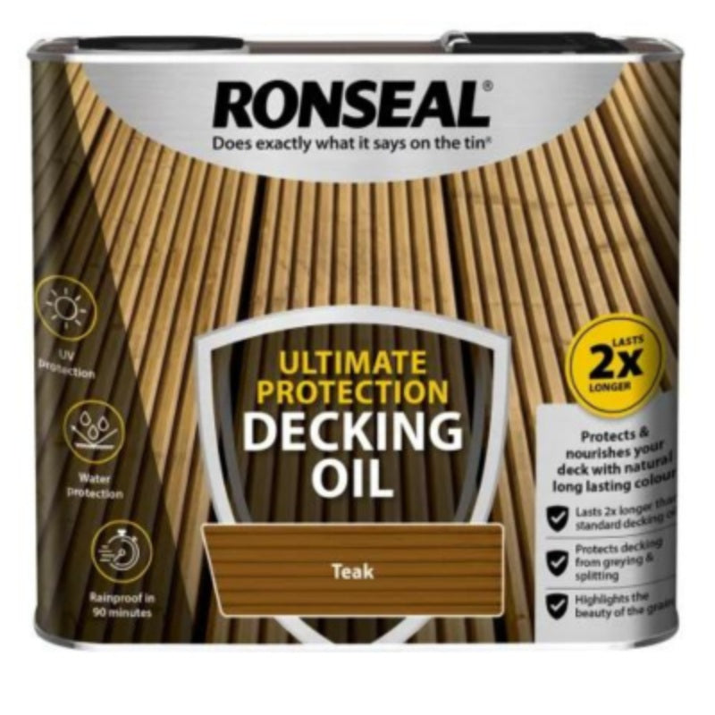 Ronseal Ultimate Protection Decking Oil - All Colours