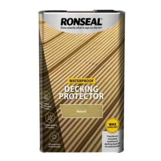 Ronseal Decking Protector 5 Litre - All Colours