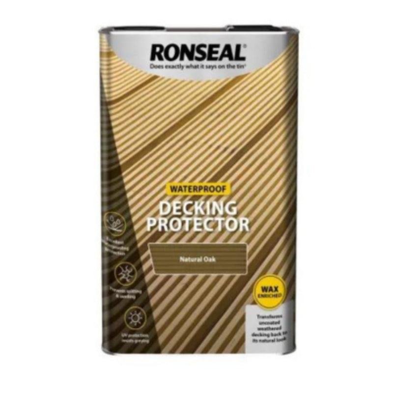 Ronseal Decking Protector 5 Litre - All Colours