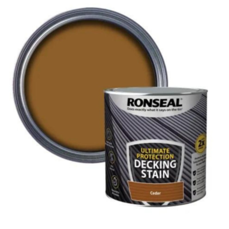 Ronseal Ultimate Protection Decking Stain - All Colours