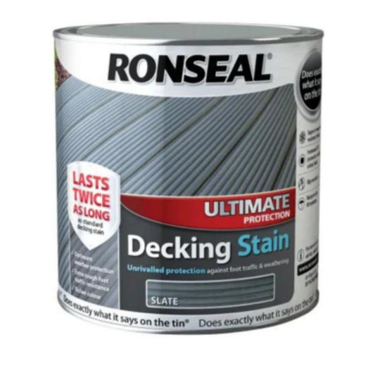 Ronseal Ultimate Protection Decking Stain 2.5 Litres - All Colours