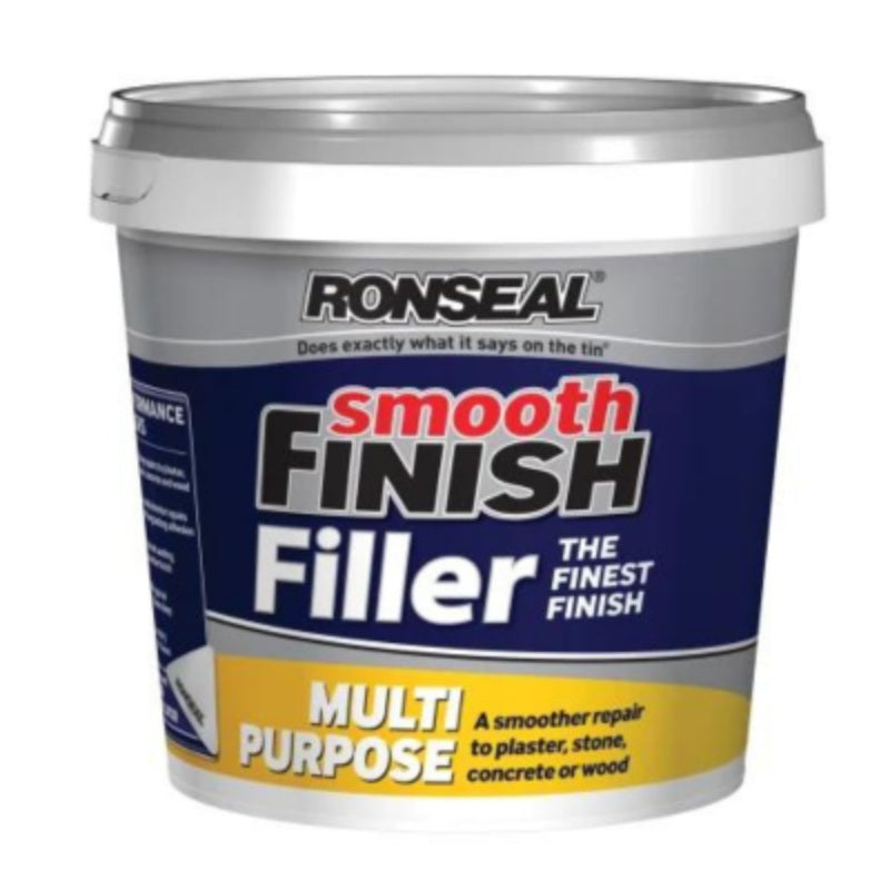 Ronseal Smooth Finish Multipurpose Wall Filler Ready Mixed - All Sizes