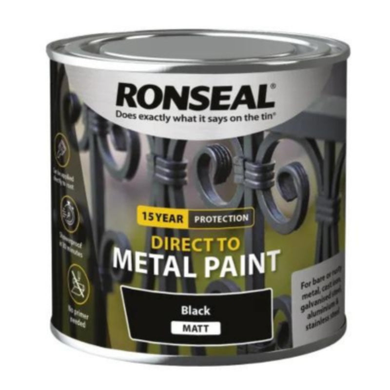 Ronseal Direct to Metal Paint - All Colours