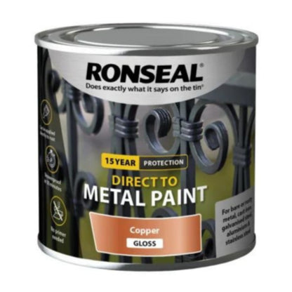 Ronseal Direct to Metal Paint - All Colours