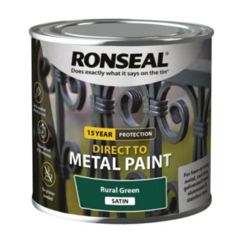 Ronseal Direct to Metal Paint - All Colours