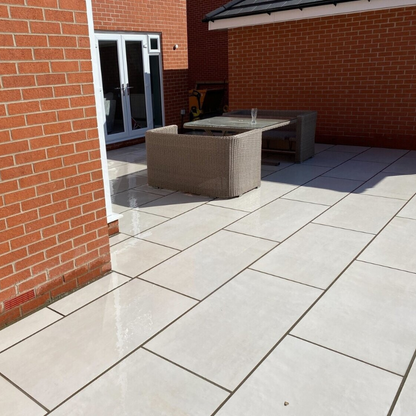 Riverstone Outdoor Glazed Porcelain Paving 1200mm x 600mm - All Colours