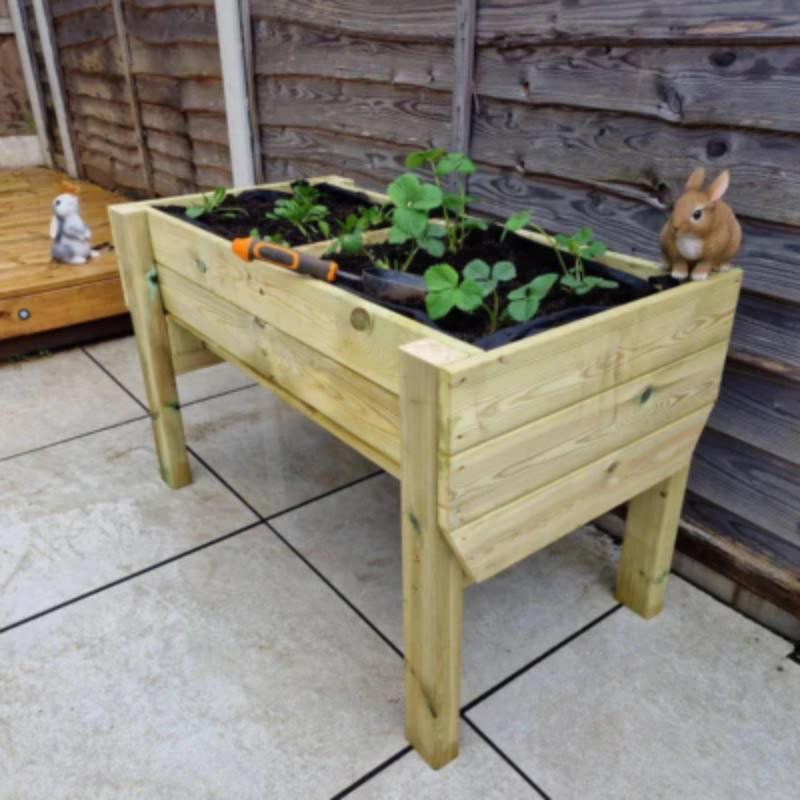 Churnet Valley Veggie Riser - L 180cm x H 60cm x W 52cm