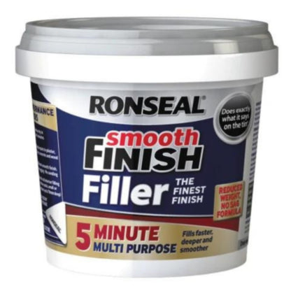 Ronseal Smooth Finish 5 Minute Multipurpose Filler Tub