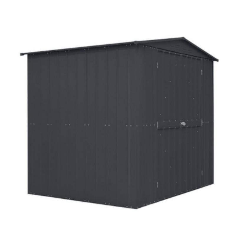 Lotus 8ft x 6ft Double Hinged Apex Metal Garden Shed