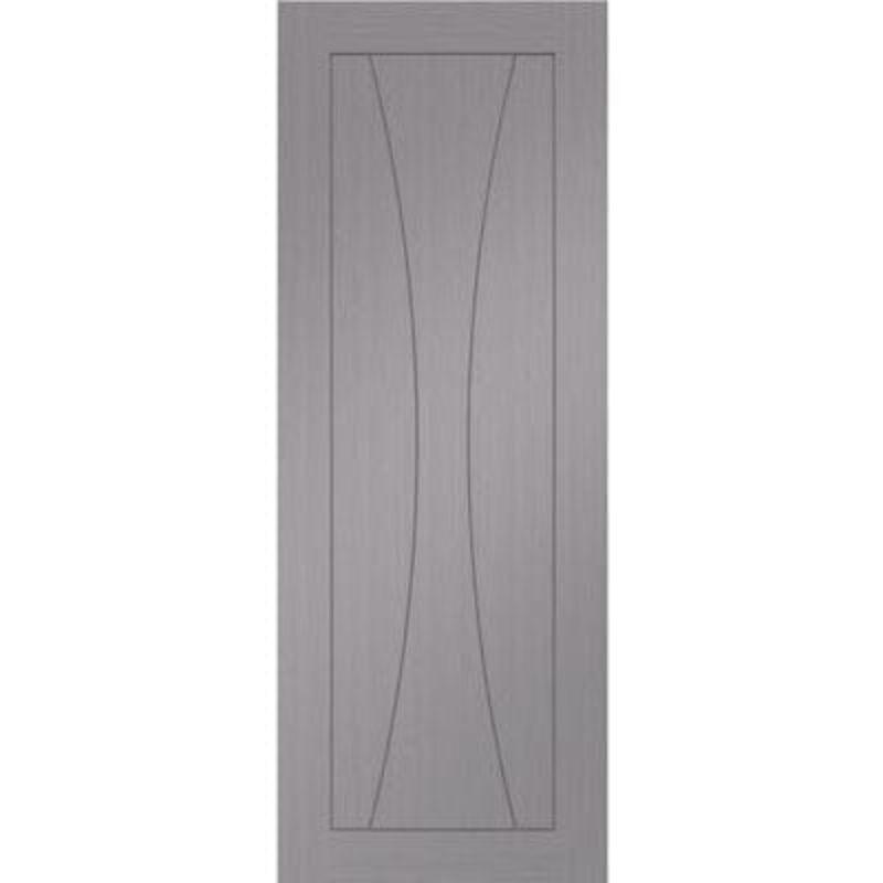 Internal Light Grey Pre-Finished Verona Fire Door - All Sizes