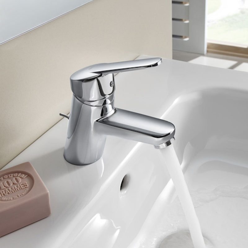 Image for Roca Victoria V2 Chrome Basin Mixer Tap With Pop-Up Waste