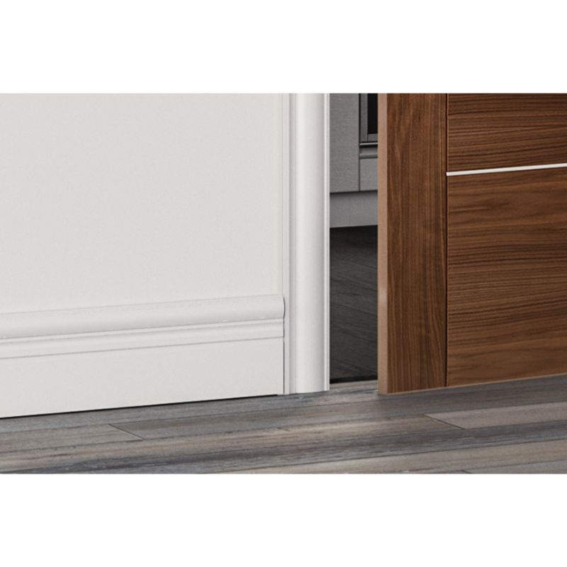 Deanta White Primed Skirting Board Victoriana - 3600 x 180 x 18mm (Pack of 4)