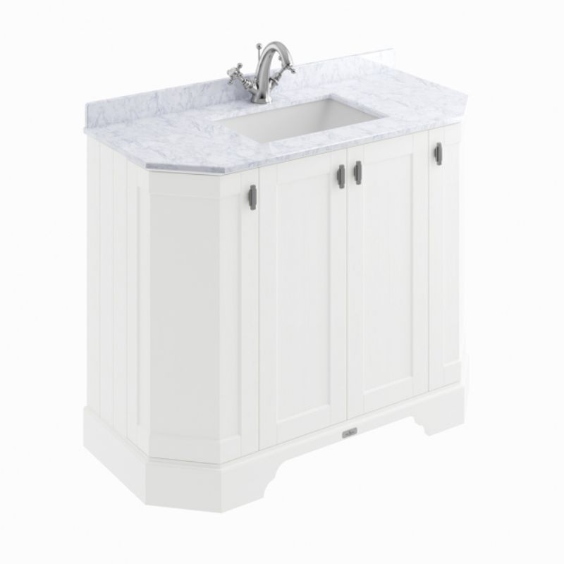 Bayswater Victrion 1000 Angled 4 Door Basin Unit - All Colours