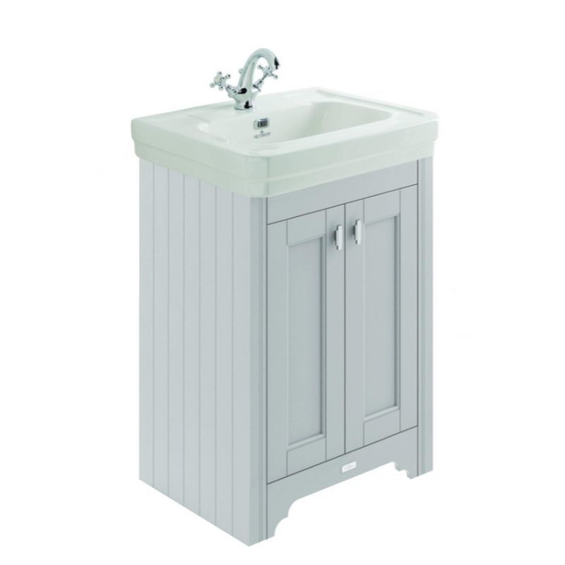 Bayswater  Victrion 640 Cabinet 2 Door inc Basin - All Colours