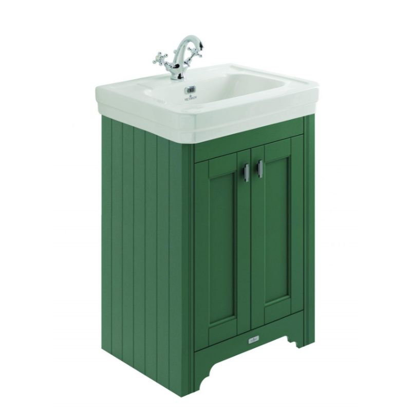 Bayswater  Victrion 640 Cabinet 2 Door inc Basin - All Colours