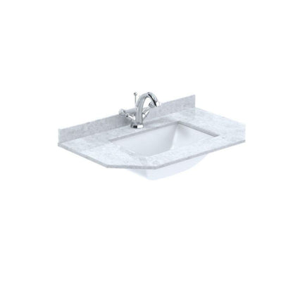 Bayswater Victrion 750 Angled Marble Top 1 Tap Hole - All Colours