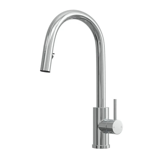 Ellsi Kitchen Sink Mixer w/ Concealed Pull Out Hose and Spray Head - All Finishes