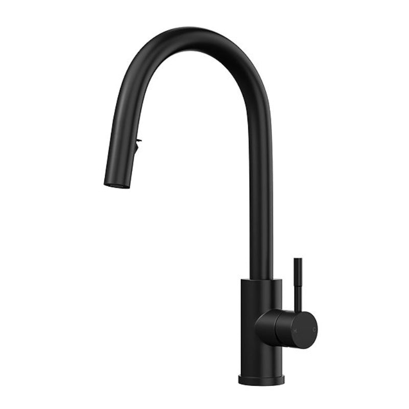 Ellsi Kitchen Sink Mixer w/ Concealed Pull Out Hose and Spray Head - All Finishes