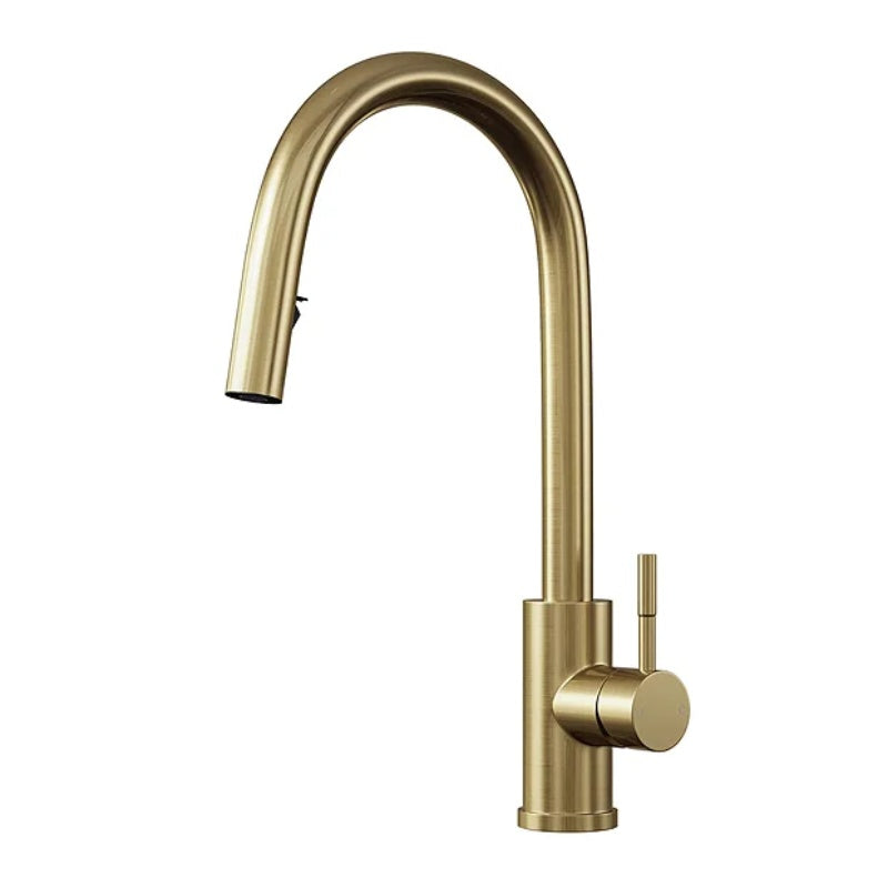 Ellsi Kitchen Sink Mixer w/ Concealed Pull Out Hose and Spray Head - All Finishes