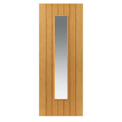 Image for JB Kind Cherwell Glazed Oak Cottage Internal Door