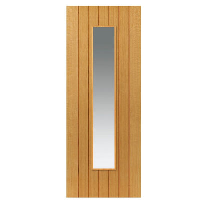 JB Kind Cherwell Glazed Oak Cottage Internal Door-1981 x 838 x 35mm