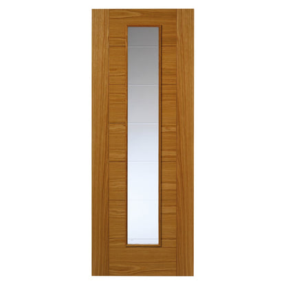 Image for JB Kind Modern Vp7-1Vcb Oak Pre-Finished Internal Door