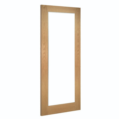 Image for Deanta Walden Clear Glazed Interior Oak Door