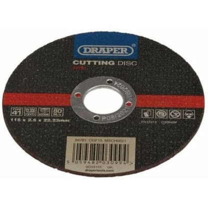 Draper Flat Stone Cutting Disc - All Sizes