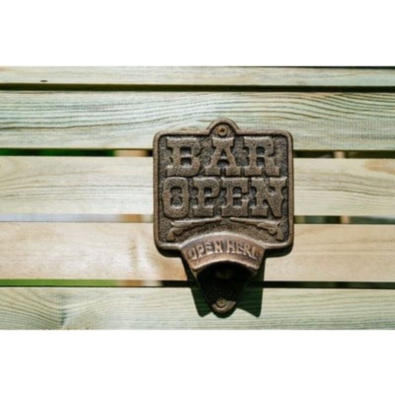 Cast Iron Wall Mounted Bottle Opener