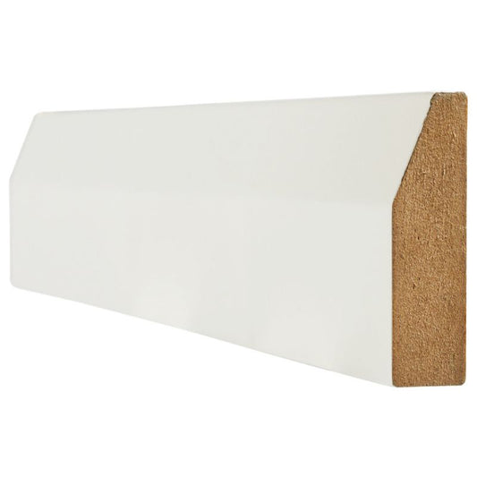 LPD White Primed Chamfered Architrave - 2200mm x 70mm x 18mm
