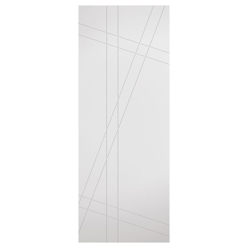 LPD Hastings White Primed Internal Door - 78in x 27in x 35mm (1981 x 686mm)
