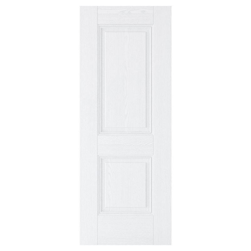 LPD Arnhem White Primed Grained Internal Door - 78in x 27in x 35mm (1981 x 686mm)
