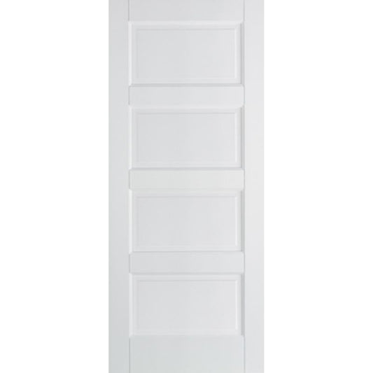 LPD Contemporary White Composite Internal Fire Door-78in x 27in x 44mm (1981 x 686mm)