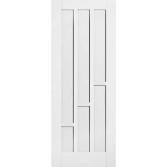 LPD Coventry White Primed 6 Panel Interior Door - 1981mm x 610mm